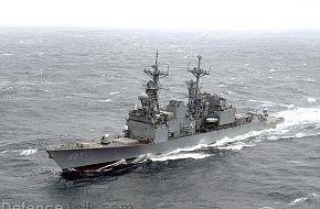 Spruance class destroyer USS Cushing (DD 985) - US Navy