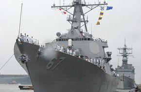 USS Cole DDG 67 - Guided Missile Destroyer - US Navy