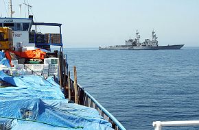 Navy destroyer USS Cushing (DD 985)