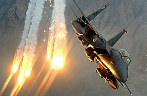 USAF F-15E Strike Eagle Fighter