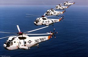 SH-3 Sea King Helicopter - US Navy