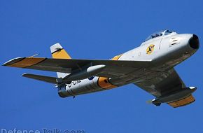 USAF F-86 Sabre Jet Fighter