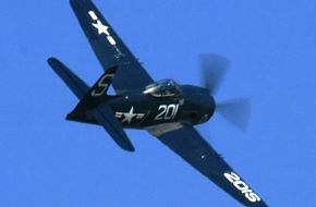 US Navy F8F Bearcat Fighter Aircraft