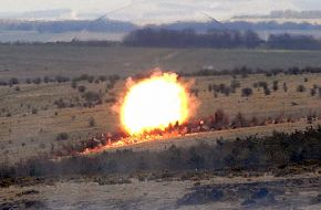 Bomb Shock Wave - British Army Firepower