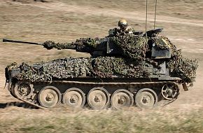 Scimitar reconnaissance vehicle - British Army Firepower