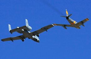 USAF A-10 Thunderbolt II  -  F-86 Sabre Fighter