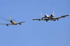 USAF A-10 Thunderbolt II  -  F-86 Sabre Fighter