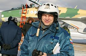 Su-35 Fighter Aircraft Pilot - Russian Air Force