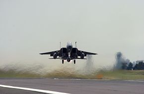 F-15 from the 142nd Fighter Wing