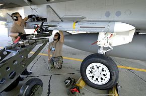 F-15E's AIM-7 Sparrow missile