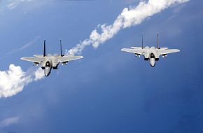 F-15 Eagles