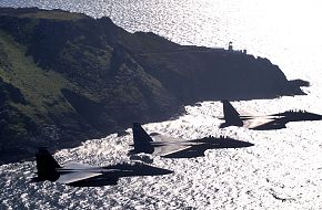 Three F-15E Strike Eagles