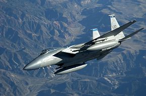 An F-15 Eagle, US Air Force