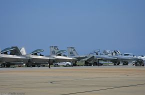 Flight Line at Langley AFB