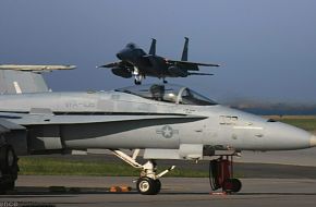 Flight Line at Langley AFB