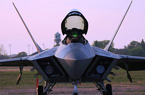 USAF F-22A Raptor Stealth Fighter