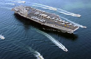 USS Ronald Reagan CVN 76 Aircraft Carrier