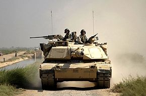 M1A1 Abrams on Recon Mission