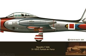 F-84G of TuAF
