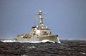 Guided missile destroyer USS Oscar Austin (DDG 79)