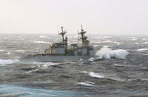 At sea with USS Paul F. Foster (DD 964)