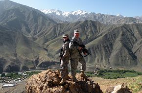 Forward Operating Base in Afghanistan
