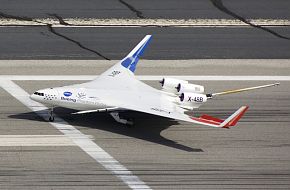 NASA X-48B Blended Wing Test Aircraft