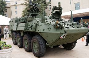 US Army Stryker nuclear, biological and chemical reconnaissance vehicle