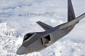 USAF F-22A Raptor Stealth Fighter