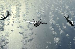 USAF F-22 Raptor Stealth Fighter