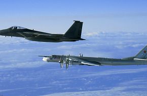 F-15 Eagle  - Tu-95 Bear