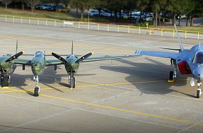 F-35 and P-38 Lightning