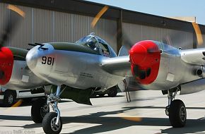 US Army Air Corps P-38 Lightning Fighter