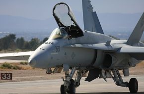 US Navy F/A-18C Hornet Fighter