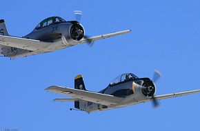 US Navy T-28 Trojan Trainer