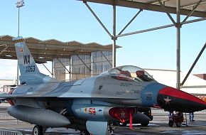 USAF F-16 Aggressor Squadron Fighter