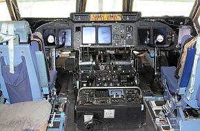 Cockpit - USAF C-5C Galaxy Heavy Transport