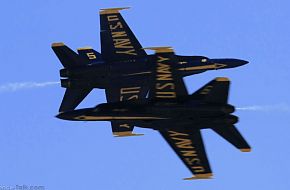 US Navy Blue Angels Flight Demonstration Team