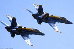 US Navy Blue Angels Flight Demonstration Team