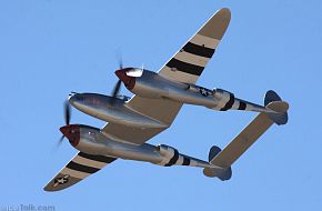 US Army Air Corps P-38 Lightning Fighter