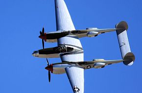 US Army Air Corps P-38 Lightning Fighter