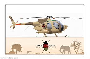 MD 500 DEFENDER Kenya Air Force