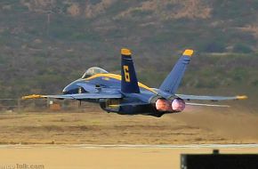 US Navy Blue Angels Flight Demonstration Team