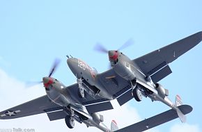 US Army Air Corps P-38 Lightning Fighter