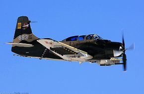 USAF A-1 Skyraider Attack Aircraft