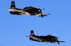 USMC & USAF A-1 Skyraider Attack Aircraft