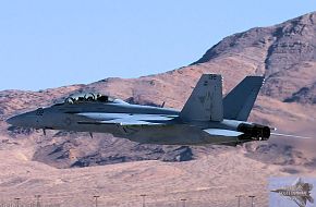 US Navy F/A-18F Super Hornet Fighter