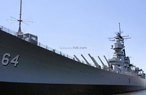 USS Wisconsin BB-64 Iowa-class Battleship