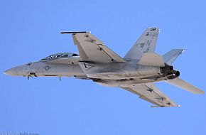 US Navy F/A-18F Super Hornet Fighter