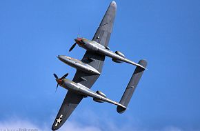 US Army Air Corps P-38 Lightning Fighter